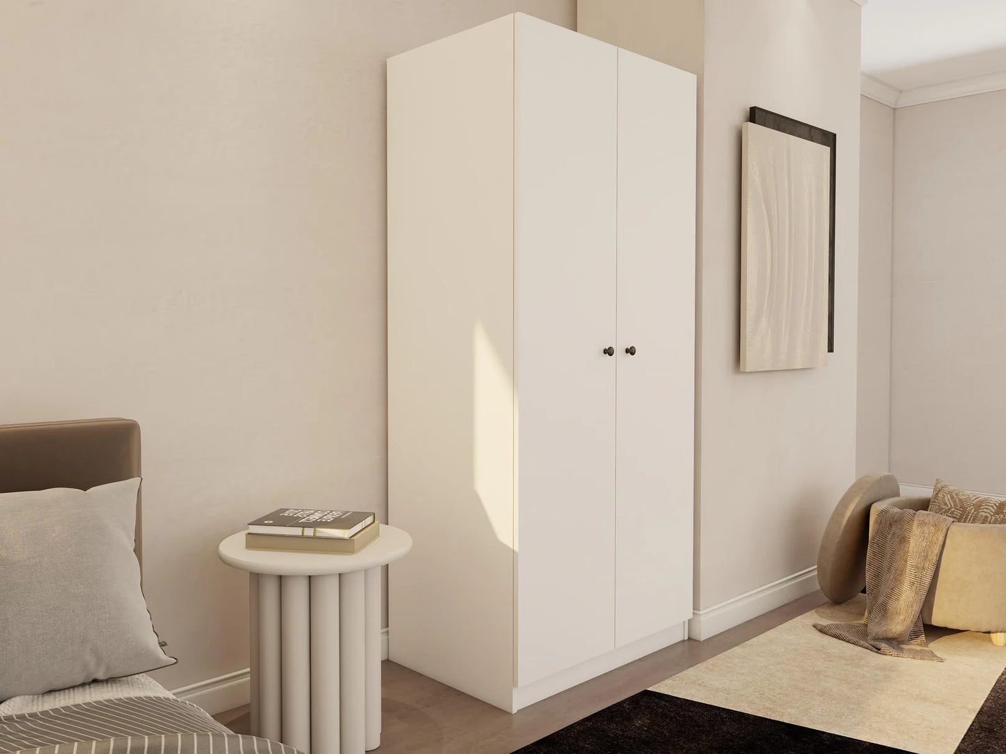 Armoire 2 portes grande capacité